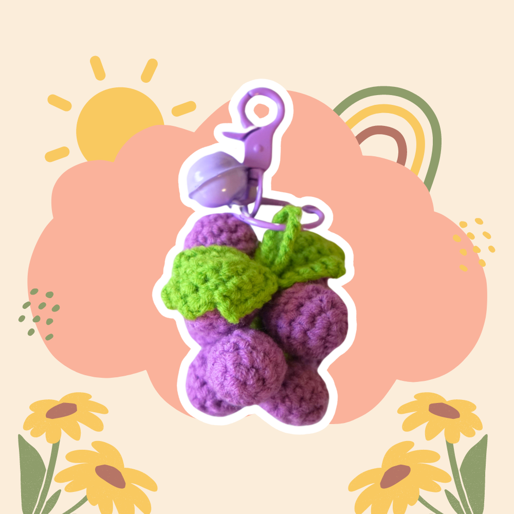 Plush Braided Charm